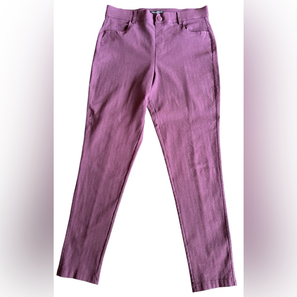 Mario Serrani Lilac Skinny High-Rise Pants